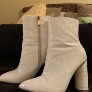 White Booties